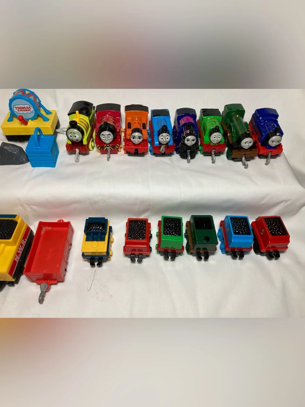 2017-2021 Thomas The Tank Engine 33pc Lot Metal Plastic Cars & Accessories